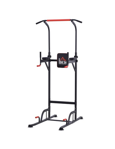 HOMCOM Pull Up Station Bar Power Tower Station for Home Office Gym Traning Workout Equipment A91-106 - pic 95727 | FastDaddyshop