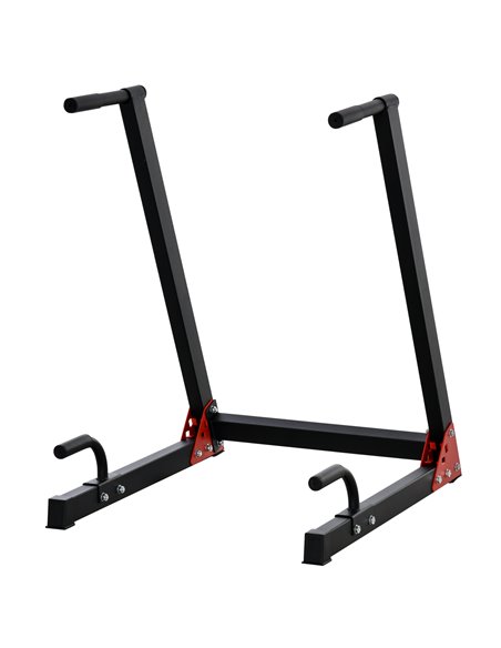 HOMCOM Dip Stand Station, Heavy Duty Upper Body Workout Equipment, Angled Grips, Tricep Dips, Pull-Ups, Push-Ups for Home, Gym,  - pic 95744 | FastDaddyshop