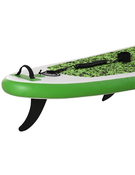 HOMCOM 10ft Blow up Paddle Board Standup Paddle Board Inflatable SUP Board Surfing Non-Slip Panel with Air Pump Beach Outdoor Ad - pic 95851 | FastDaddyshop