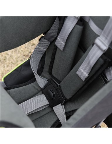 HOMCOM Baby Hiking Backpack Carrier Child Carrier with Ergonomic Hip Seat Detachable Rain Cover Adjustable Straps Stand for Todd