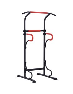 HOMCOM Steel Multi-Use Exercise Power Tower Pull Up Station Adjustable Height W/ Grips A91-105