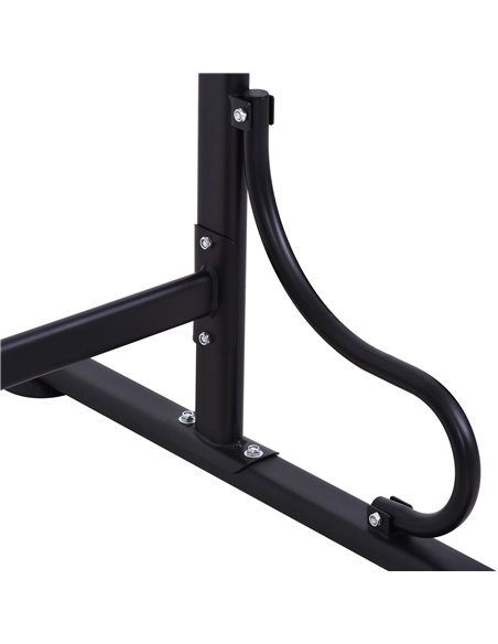 HOMCOM Steel Multi-Use Exercise Power Tower Pull Up Station Adjustable Height W/ Grips A91-105 - pic 95986 | FastDaddyshop