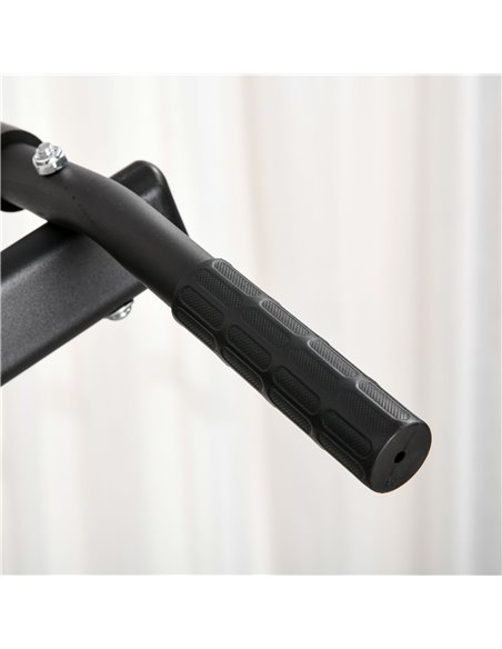 HOMCOM Pull Up Bar Multi-Function Height Adjustable Power Tower Dip Station Equipment A91-124 - pic 96021 | FastDaddyshop