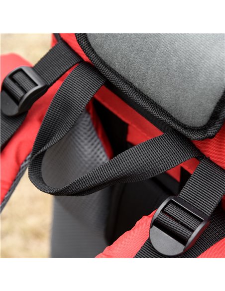 HOMCOM Baby Backpack Carrier Child Carrier with Ergonomic Hip Seat Detachable Rain Cover Adjustable Straps Stand for Toddlers Ag - pic 96057 | FastDaddyshop