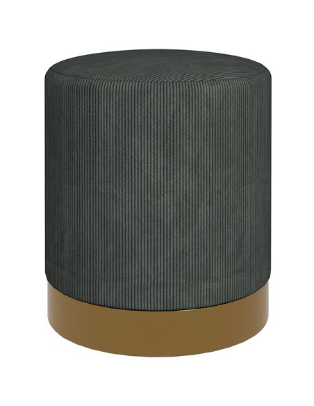 HOMCOM Soft Padded Corduroy Footstool - Dark Green 838-459V70DG - pic 96338 | FastDaddyshop