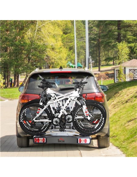 HOMCOM Bicycle Carrier Rear Rack B4-0094 - pic 96375 | FastDaddyshop