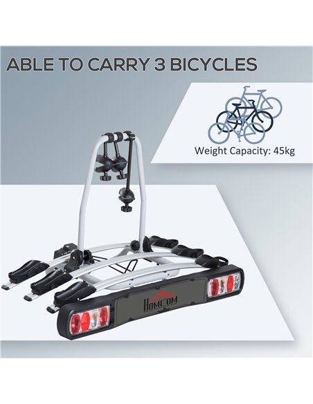 HOMCOM Bicycle Carrier Rear Rack B4-0094 - pic 96377 | FastDaddyshop