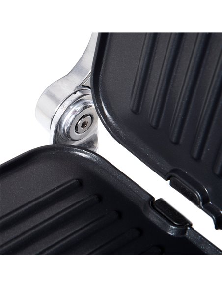 HOMCOM Health Grill & Panini Press, 2100W Electric Non-stick Grill with 180° Flat Open, Drip Tray, Removable Plate, Spatula and  - pic 96634 | FastDaddyshop