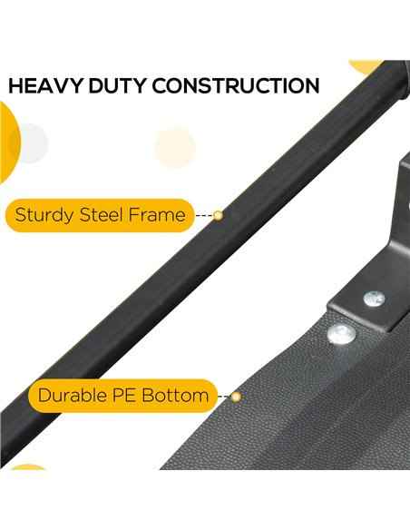 HOMCOM Bicycle Buddy: Steel Trailer with Suspension, 2-Wheel Outdoor Carrier for Effortless Adventures, Onyx Black B71-054V01 - pic 96713 | FastDaddyshop