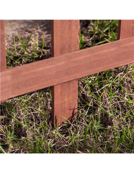 Outsunny Set of 12 Wooden 60cm Garden Fence Pieces 844-463 - pic 97083 | FastDaddyshop