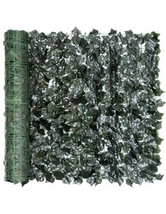 Outsunny Artificial Leaf Screen Panel, 2.4x1 m-Dark Green 844-199 2