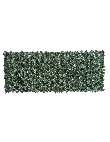 Outsunny Artificial Leaf Screen Panel, 2.4x1 m-Dark Green 844-199