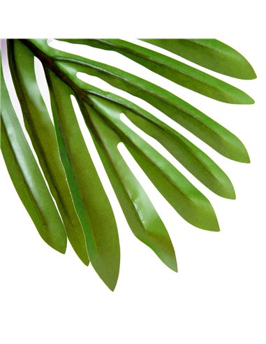 Outsunny 150cm(5ft) Artificial Palm Tree Decorative Indoor Faux Green Plant w/Leaves Home Décor Tropical Potted Home Office 844-