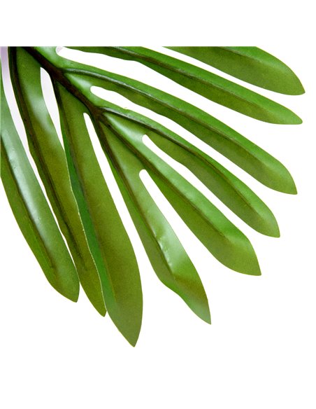 Outsunny 150cm(5ft) Artificial Palm Tree Decorative Indoor Faux Green Plant w/Leaves Home Décor Tropical Potted Home Office 844- - pic 97111 | FastDaddyshop