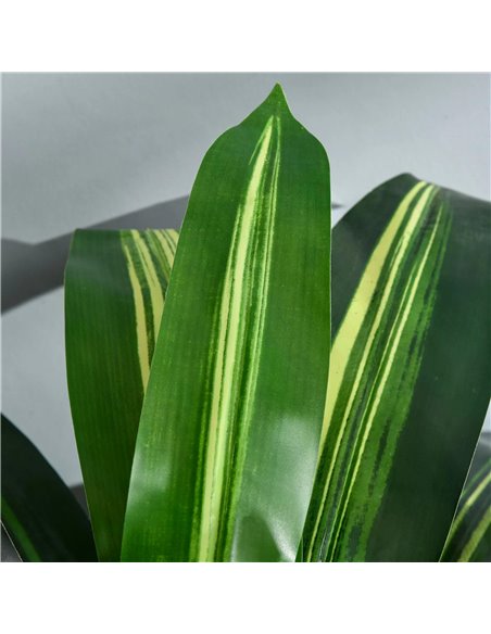 Outsunny 110cm/3.6FT Artificial Dracaena Tree Decorative Plant 40 Leaves with Nursery Pot, Fake Tropical Tree for Indoor Outdoor - pic 97147 | FastDaddyshop