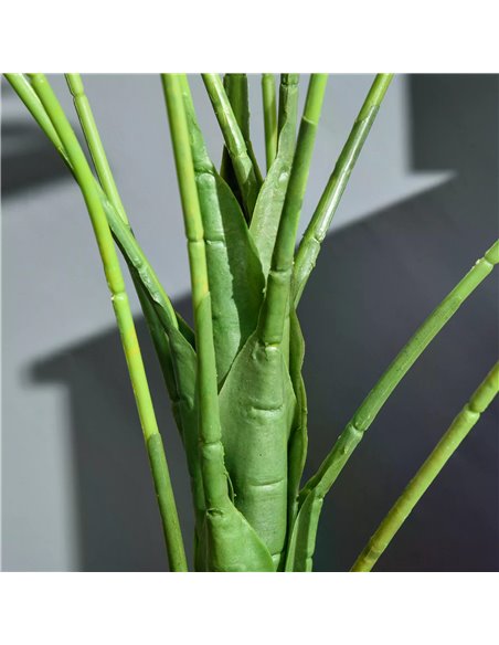 Outsunny Artificial Greenery: Lifelike Monstera Deliciosa Plant with 13 Leaves & Pot for Indoor/Outdoor Décor 844-365 - pic 97210 | FastDaddyshop