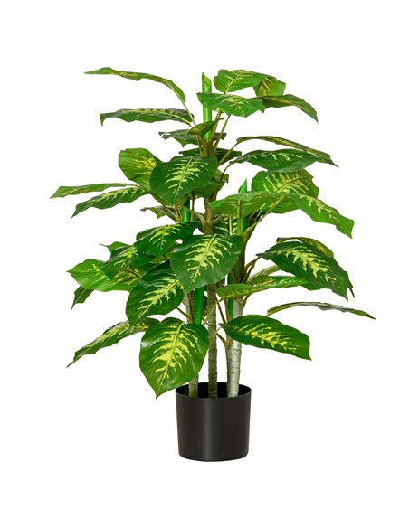 HOMCOM Artificial Evergreen Tree Fake Decorative Plant in Nursery Pot for Indoor Outdoor Décor, 95cm 830-433 - pic 97382 | FastDaddyshop