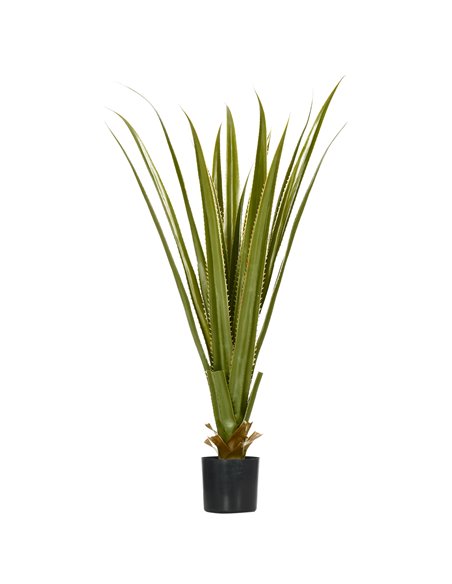 HOMCOM Verdant Vignette: Artificial Agave Succulent Plant, Faux Greenery for Indoor/Outdoor Decor, 15x15x90cm, Green 830-683V00G - pic 97454 | FastDaddyshop