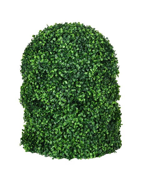 HOMCOM Set of 2 Artificial Topiary Balls, 40cm Faux Boxwood Balls, Hanging Decoration for Home, Indoor, Outdoor, Green 830-790V0 - pic 97616 | FastDaddyshop