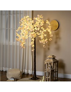 HOMCOM 450 LED Light Decorative Artificial Blossom Tree - Pink 830-912V70PK 2
