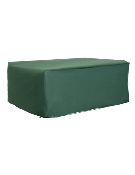 Outsunny Garden Furniture Cover, 600D Oxford Patio Set Protection, Waterproof Anti-UV, 245 x 165 x 55cm, Green 02-0179 - pic 97697 | FastDaddyshop