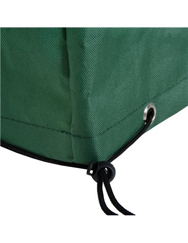 Outsunny Garden Furniture Cover, 600D Oxford Patio Set Protection, Waterproof Anti-UV, 245 x 165 x 55cm, Green 02-0179