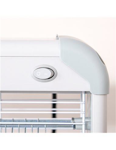 Outsunny Electric Fly Mosquito Killer, 20W Free Standing or Wall Hanging, Electric Fly Zapper, Bug & Insect Killer 849-010
