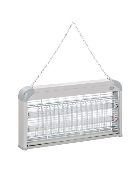 Outsunny Electric Insect Killer, 30W Free Standing Wall Hanging Fly Zapper, Mosquito Trap w/ 60m2 Coverage for Indoor Outdoor Us - pic 97778 | FastDaddyshop