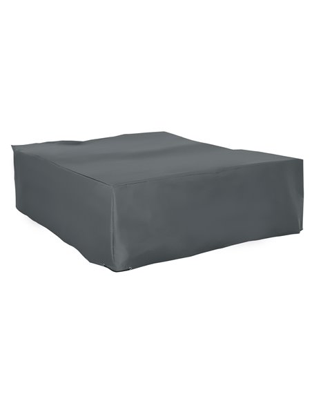 Outsunny Garden Furniture Cover, Oxford Patio Dining Set Protector, Waterproof, Anti-UV, 275L x 205W x 90H cm, Grey 84B-579CG - pic 97940 | FastDaddyshop
