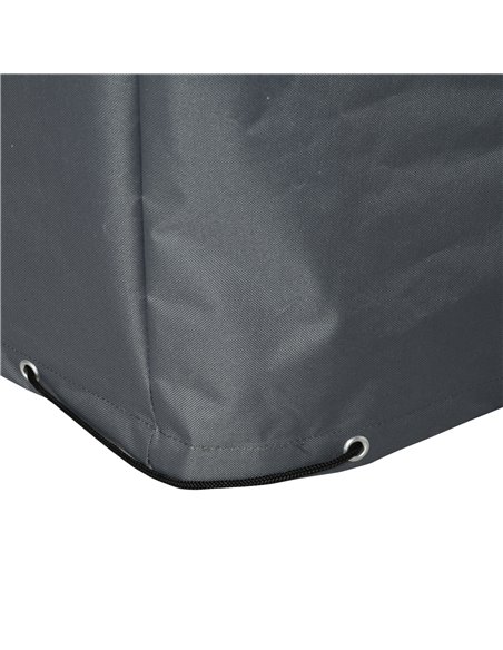 Outsunny Garden Furniture Cover, Oxford Patio Dining Set Protector, Waterproof, Anti-UV, 275L x 205W x 90H cm, Grey 84B-579CG - pic 97947 | FastDaddyshop