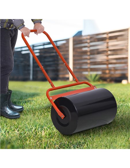 Outsunny Combination Push/Tow Lawn Roller Filled with 38L Sand (62kg) or Water, Perfect for the Garden, Backyard Φ32 x 50cm Roll - pic 98013 | FastDaddyshop
