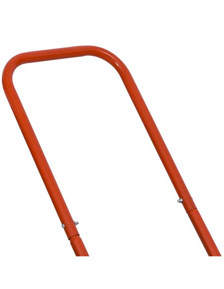 Outsunny Combination Push/Tow Lawn Roller Filled with 38L Sand (62kg) or Water, Perfect for the Garden, Backyard Φ32 x 50cm Roll - pic 98020 | FastDaddyshop