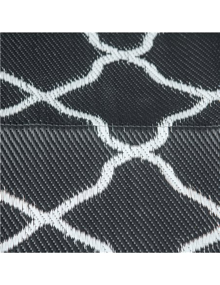 Outsunny Reversible Plastic Straw Outdoor Rug w/ Carry Bag & Ground Stakes, Ideal for Garden, RV, Picnic, Beach, Camping, 182x27 - pic 98299 | FastDaddyshop