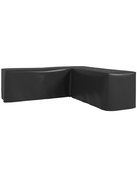 Outsunny 250 x 250cm L-Shaped Protective Furniture Cover 84G-466V00BK - pic 98426 | FastDaddyshop
