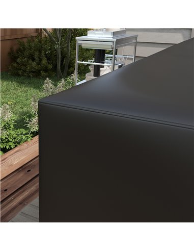 Outsunny 250 x 250cm L-Shaped Protective Furniture Cover 84G-466V00BK