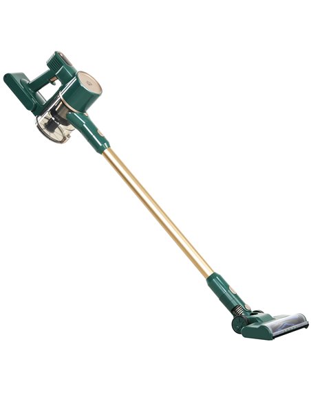 HOMCOM Cordless Rechargeable Stick 2500rpm Vacuum, with Accessories - Green 852-020V70GN - pic 98696 | FastDaddyshop