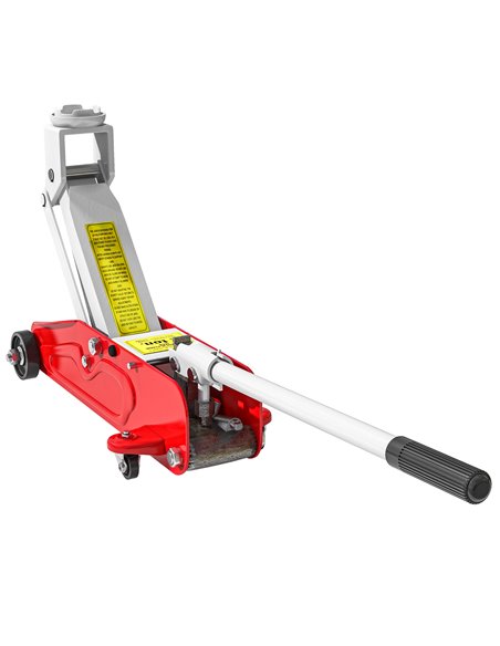 HOMCOM Low Profile Jack, 2 Ton Hydraulic Car Jack for Car Trailer Garage Tyre Repair, Red C20-056V00RD - pic 98723 | FastDaddyshop