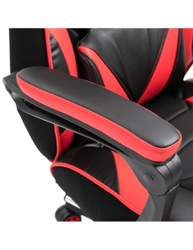 Vinsetto Ergonomic Racing Gaming Chair Office Desk Chair Adjustable Height Recliner with Wheels, Headrest, Lumbar Support, Retra