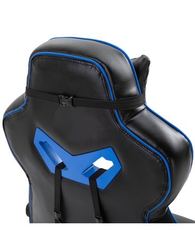 Vinsetto Ergonomic Racing Gaming Chair Office Desk Chair Adjustable Height Recliner with Wheels, Headrest, Lumbar Support, Retra