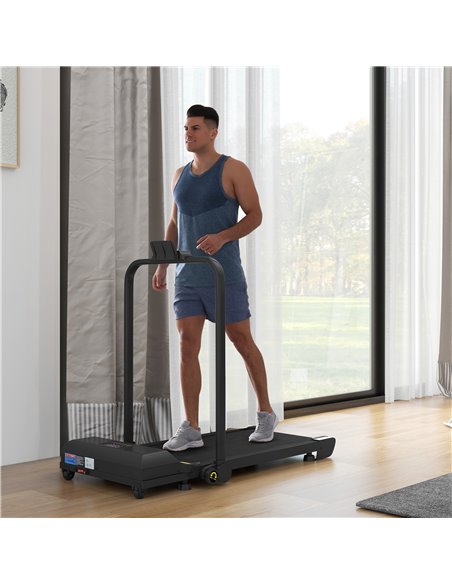 HOMCOM 2.5HP Walking Pad Treadmill, Folding Under Desk Treadmill, Walking Machine, 1-10km/h, with Remote Control A90-367V70BK - pic 99291 | FastDaddyshop