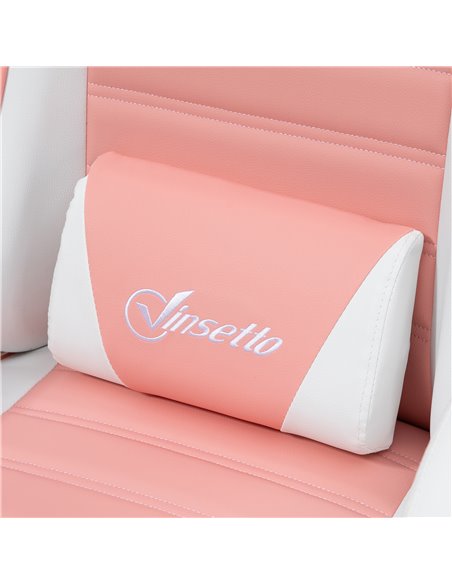 Vinsetto Racing Gaming Chair, Reclining PU Leather Computer Chair with Removable Rabbit Ears, Footrest, Headrest and Lumber Supp - pic 9984 | FastDaddyshop